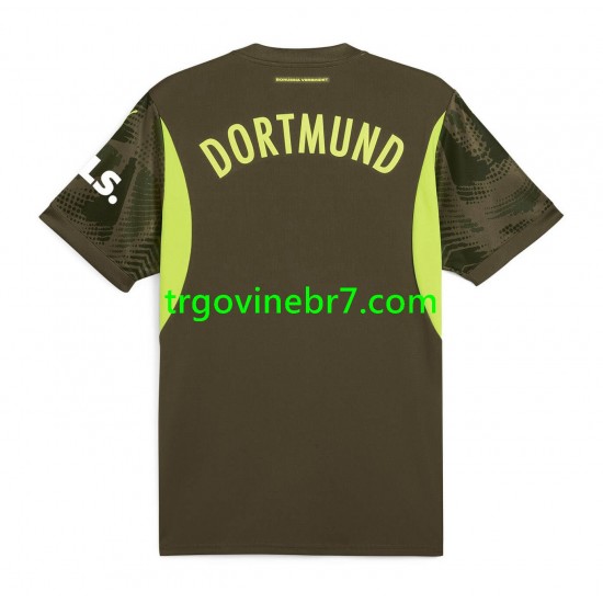 Golmanski Dres - Dres Borussia Dortmund Domaći 2024-2025 Kratkih Rukava - Muški