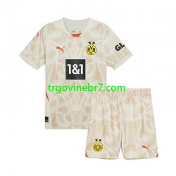 Golmanski Dres - Dres Borussia Dortmund Gostujući 2024-2025 Kratkih Rukava - Dječji Golmanski Dres - Dres Borussia Dortmund Gostujući 2024-2025 Kratkih Rukava - Dječji