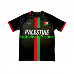 Dres Club Deportivo Palestino Center Stripre Domaći 2024-2025 Kratkih Rukava - Muški