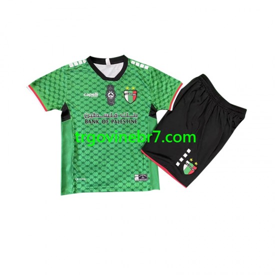 Golmanski Dres - Dres Club Deportivo Palestino Gostujući 2024-2025 Kratkih Rukava - Dječji