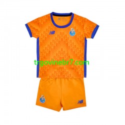 Dres FC Porto Gostujući 2024-2025 Kratkih Rukava - Dječji