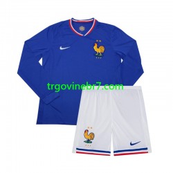 Dres Francuska Domaći Euro 2024 Dugim Rukavima - Dječji Dres Francuska Domaći Euro 2024 Dugim Rukavima - Dječji