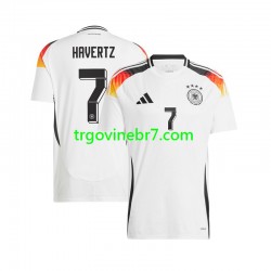 Dres Njemačka Havertz 7 Domaći Euro 2024 Kratkih Rukava - Muški Dres Njemačka Havertz 7 Domaći Euro 2024 Kratkih Rukava - Muški