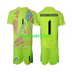 Golmanski Dres - Dres Italija Donnarumma 1 Domaći Euro 2024 Kratkih Rukava - Dječji Golmanski Dres - Dres Italija Donnarumma 1 Domaći Euro 2024 Kratkih Rukava - Dječji