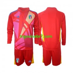 Golmanski Dres - Dres Italija Treći Euro 2024 Dugim Rukavima - Dječji Golmanski Dres - Dres Italija Treći Euro 2024 Dugim Rukavima - Dječji