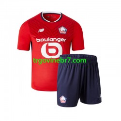 Dres LOSC Lille Domaći 2024-2025 Kratkih Rukava - Dječji Dres LOSC Lille Domaći 2024-2025 Kratkih Rukava - Dječji