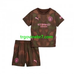 Golmanski Dres - Dres Manchester City Domaći 2024-2025 Kratkih Rukava - Dječji Golmanski Dres - Dres Manchester City Domaći 2024-2025 Kratkih Rukava - Dječji