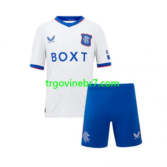 Dres Rangers Gostujući 2024-2025 Kratkih Rukava - Dječji