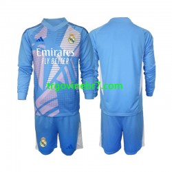 Golmanski Dres - Dres Real Madrid Domaći 2024-2025 Dugim Rukavima - Dječji