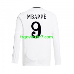 Dres Real Madrid Mbappé Kylian 9 Domaći 2024-2025 Dugim Rukavima - Muški Dres Real Madrid Mbappé Kylian 9 Domaći 2024-2025 Dugim Rukavima - Muški