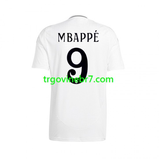 Dres Real Madrid Mbappé Kylian 9 Domaći 2024-2025 Kratkih Rukava - Muški