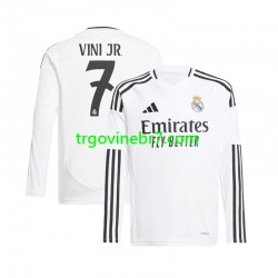 Dres Real Madrid Vinicius Junior 7 Domaći 2024-2025 Dugim Rukavima - Muški