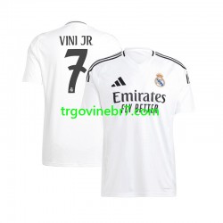 Dres Real Madrid Vinicius Junior 7 Domaći 2024-2025 Kratkih Rukava - Muški
