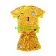 Golmanski Dres - Dres Slovenija Jan Oblak 1 Domaći Euro 2024 Kratkih Rukava - Dječji