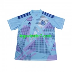 Golmanski Dres - Dres Španjolska Gostujući Euro 2024 Kratkih Rukava - Muški Golmanski Dres - Dres Španjolska Gostujući Euro 2024 Kratkih Rukava - Muški