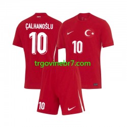 Dres Turska Hakan Calhanoglu 10 Gostujući Euro 2024 Kratkih Rukava - Dječji Dres Turska Hakan Calhanoglu 10 Gostujući Euro 2024 Kratkih Rukava - Dječji