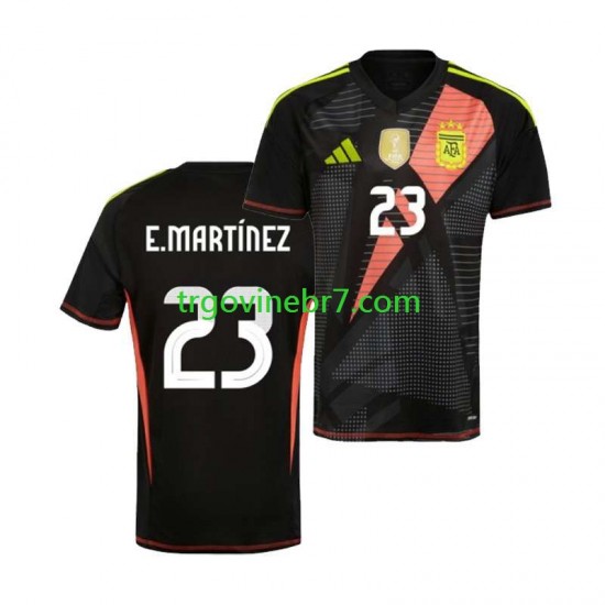 Golmanski Copa America Dres Argentina Emiliano Martinez 23 Domaći 2024 Kratkih Rukava - Muški