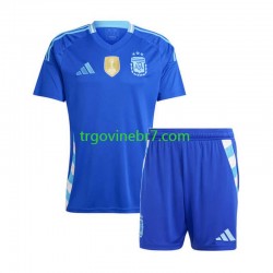 Copa America Dres Argentina Gostujući 2024 Kratkih Rukava - Dječji Copa America Dres Argentina Gostujući 2024 Kratkih Rukava - Dječji