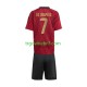 Dres Belgija De Bruyne 7 Domaći Euro 2024 Kratkih Rukava - Dječji