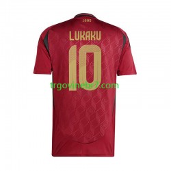 Dres Belgija Romelu Lukaku 10 Domaći Euro 2024 Kratkih Rukava - Muški