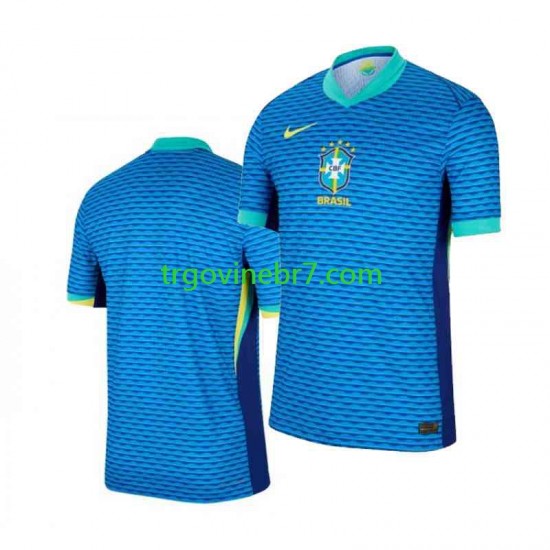 Copa America Dres Brazil Gostujući 2024 Kratkih Rukava - Muški
