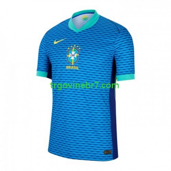 Copa America Dres Brazil Gostujući 2024 Kratkih Rukava - Muški