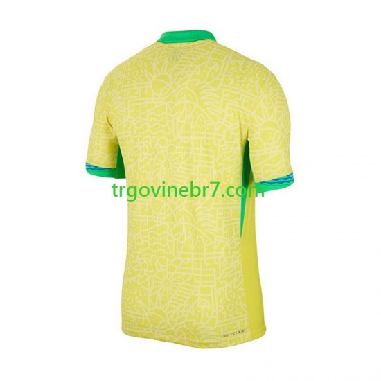Copa America Dres Brazil Domaći 2024 Kratkih Rukava - Muški