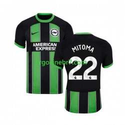 Dres Brighton Hove Albion Mitoma 22 Gostujući 2023-2024 Kratkih Rukava - Muški