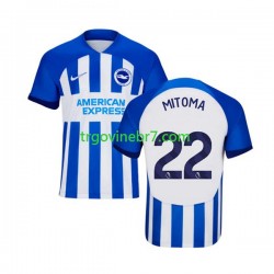 Dres Brighton Hove Albion Mitoma 22 Domaći 2023-2024 Kratkih Rukava - Muški Dres Brighton Hove Albion Mitoma 22 Domaći 2023-2024 Kratkih Rukava - Muški