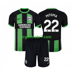 Dres Brighton Hove Albion Mitoma 22 Gostujući 2023-2024 Kratkih Rukava - Dječji