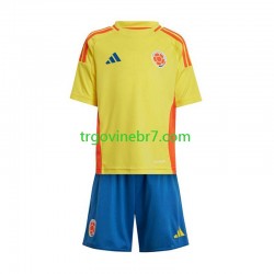 Copa America Dres Kolumbija Domaći 2024 Kratkih Rukava - Dječji