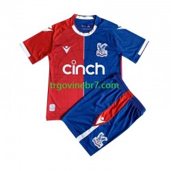 Dres Crystal Palace Domaći 2023-2024 Kratkih Rukava - Dječji