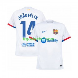 Dres FC Barcelona Joao Felix 14 Gostujući 2023-2024 Kratkih Rukava - Muški Dres FC Barcelona Joao Felix 14 Gostujući 2023-2024 Kratkih Rukava - Muški