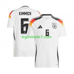 Dres Njemačka Joshua Kimmich 6 Domaći Euro 2024 Kratkih Rukava - Muški Dres Njemačka Joshua Kimmich 6 Domaći Euro 2024 Kratkih Rukava - Muški