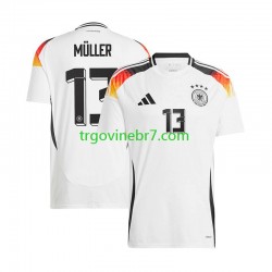 Dres Njemačka Thomas Muller 13 Domaći Euro 2024 Kratkih Rukava - Muški Dres Njemačka Thomas Muller 13 Domaći Euro 2024 Kratkih Rukava - Muški