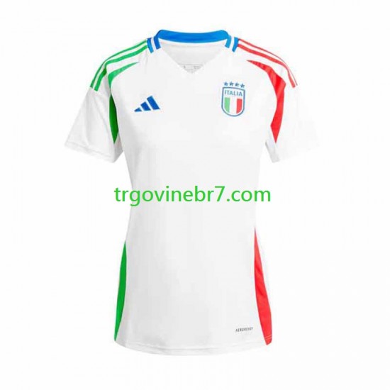 Dres Italija Gostujući Euro 2024 Kratkih Rukava - Ženska