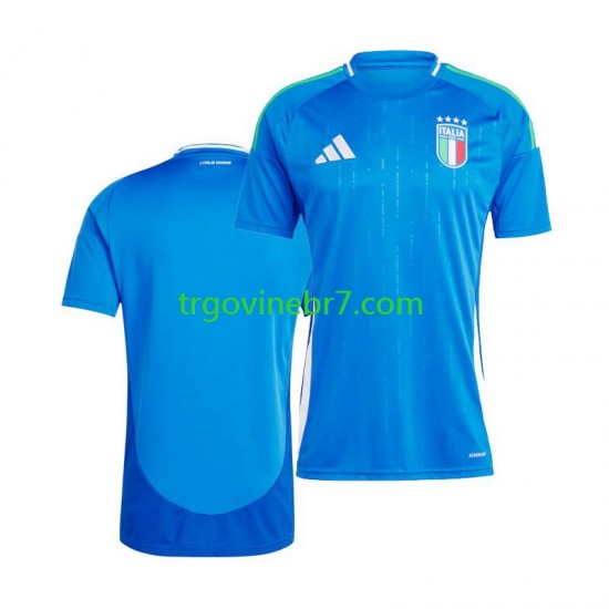 Dres Italija Domaći Euro 2024 Kratkih Rukava - Muški