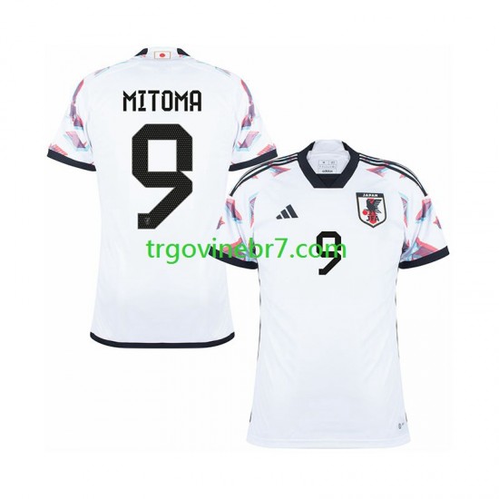 Dres Japan MITOMA 9 Gostujući World Cup 2022 Kratkih Rukava - Muški