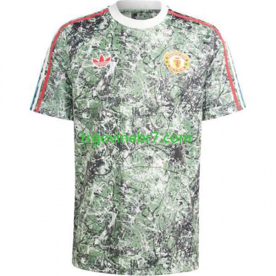 Dres Manchester United Stone Roses Domaći 2023-2024 Kratkih Rukava - Muški
