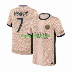 Dres Paris Saint-Germain Mbappé 7 Četvrti 2023-2024 Kratkih Rukava - Muški Dres Paris Saint-Germain Mbappé 7 Četvrti 2023-2024 Kratkih Rukava - Muški
