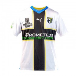 Dres Parma Domaći 2023-2024 Kratkih Rukava - Muški Dres Parma Domaći 2023-2024 Kratkih Rukava - Muški
