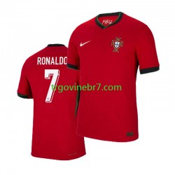 Dres Portugal Cristiano Ronaldo 7 Domaći Euro 2024 Kratkih Rukava - Muški