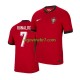 Dres Portugal Cristiano Ronaldo 7 Domaći Euro 2024 Kratkih Rukava - Muški