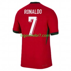 Dres Portugal Cristiano Ronaldo 7 Domaći Euro 2024 Kratkih Rukava - Muški