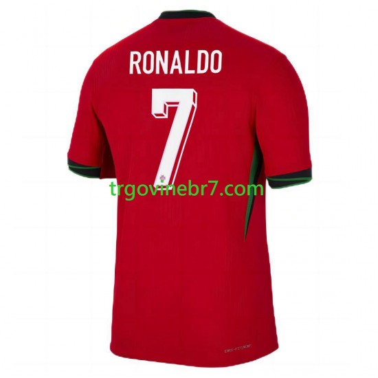 Dres Portugal Cristiano Ronaldo 7 Domaći Euro 2024 Kratkih Rukava - Muški
