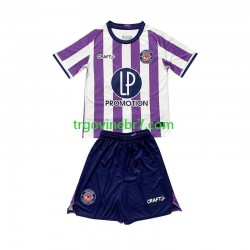 Dres Toulouse FC Domaći 2023-2024 Kratkih Rukava - Dječji Dres Toulouse FC Domaći 2023-2024 Kratkih Rukava - Dječji