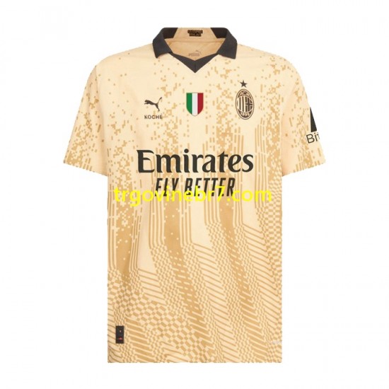 Golmanski Dres - Dres AC Milan Special Domaći 2022-2023 Kratkih Rukava - Muški