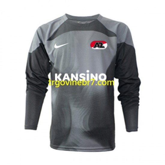 Golmanski Dres - Dres AZ Alkmaar Domaći 2022-2023 Dugim Rukavima - Muški