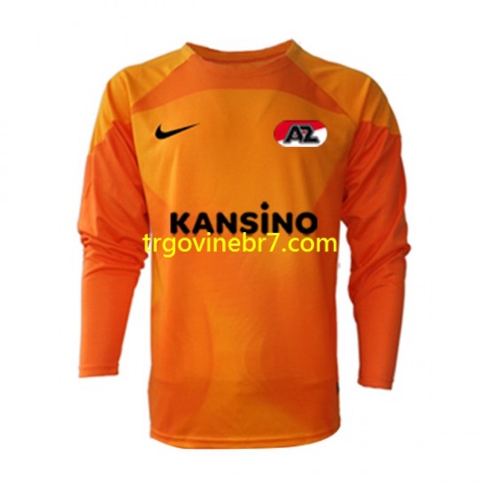 Golmanski Dres - Dres AZ Alkmaar Treći 2022-2023 Dugim Rukavima - Muški