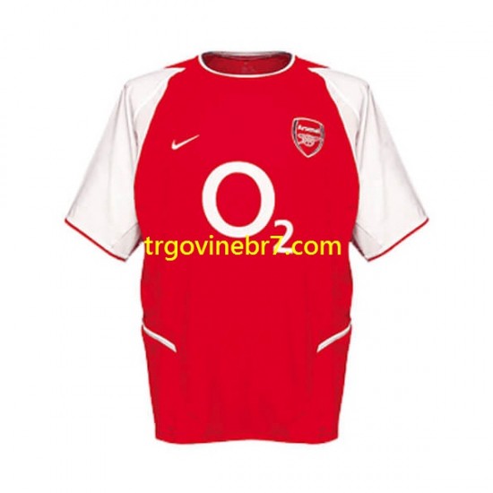 Dres Arsenal Retro Domaći 2002 Kratkih Rukava - Muški